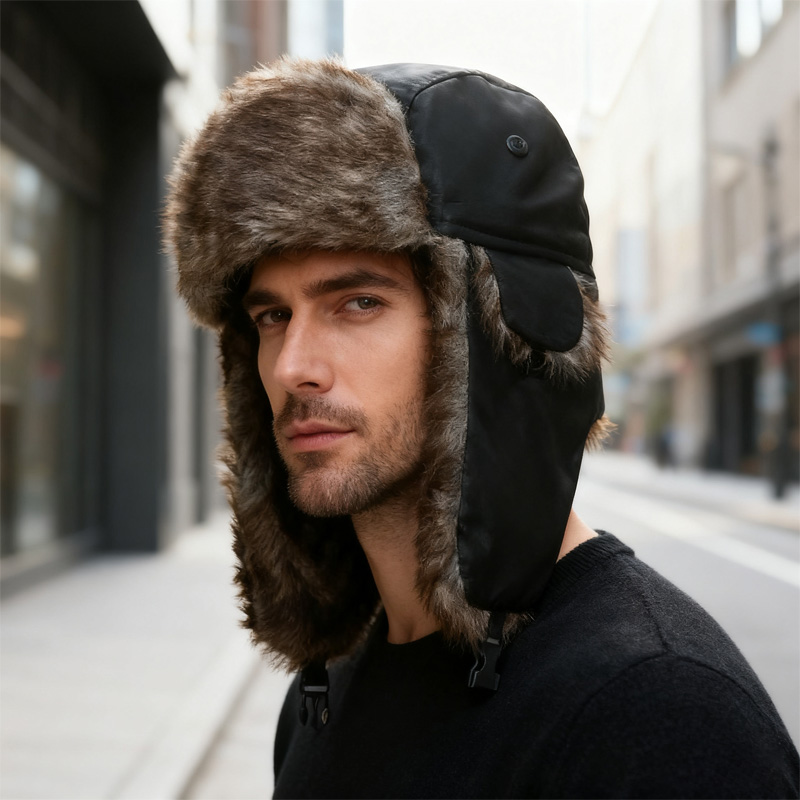 Winter Russian Ushanka Hat Men - Winter Trapper Hat review and price