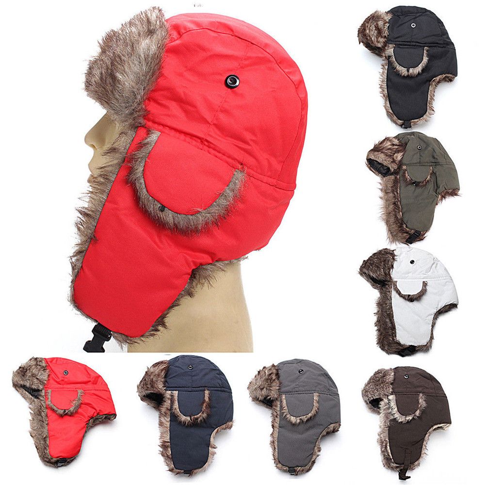 Warm Winter Fur Earflap Ski Ha - Winter Trapper Hat review and price