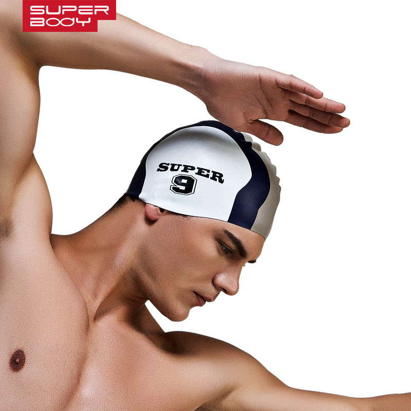 Summer Water Man Swimming Caps - Swim Hat Silicone review and price